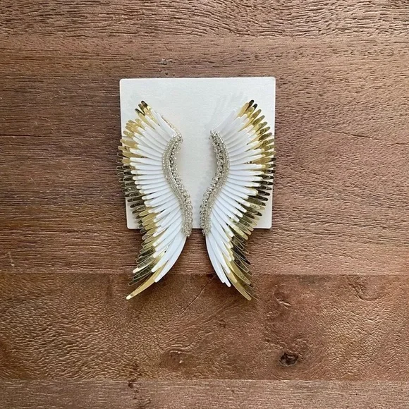 Mignonne Gavigan White Gold Madeline Earrings - Picture 7 of 7